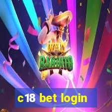 c18 bet login